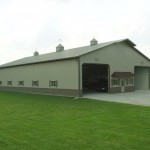 Equestrian / Hobby Shop 60' x 104 with a 14' x 3' eyebrow