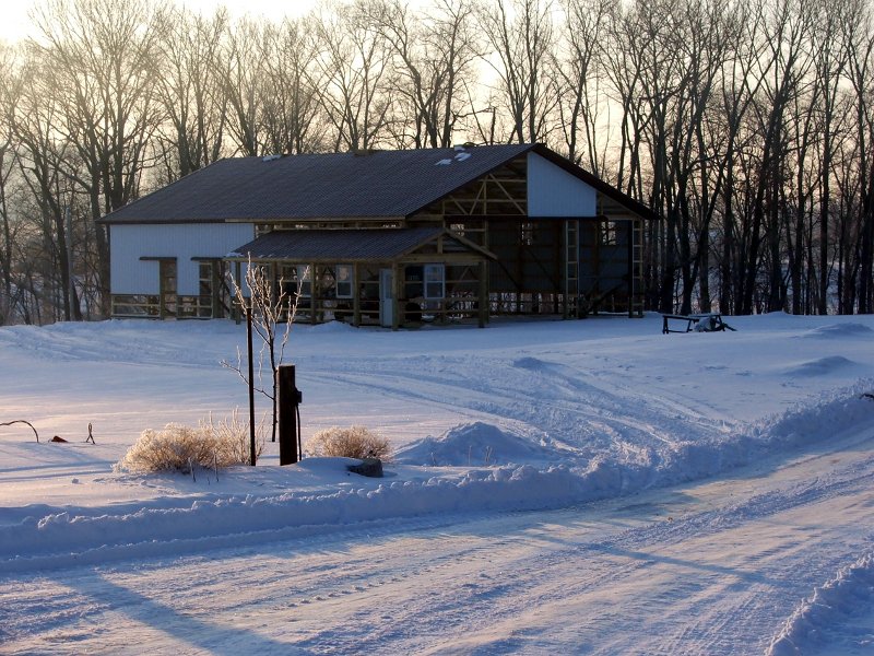 Construction during winter