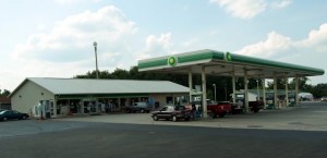 BP Fuel Station 50' x 105'