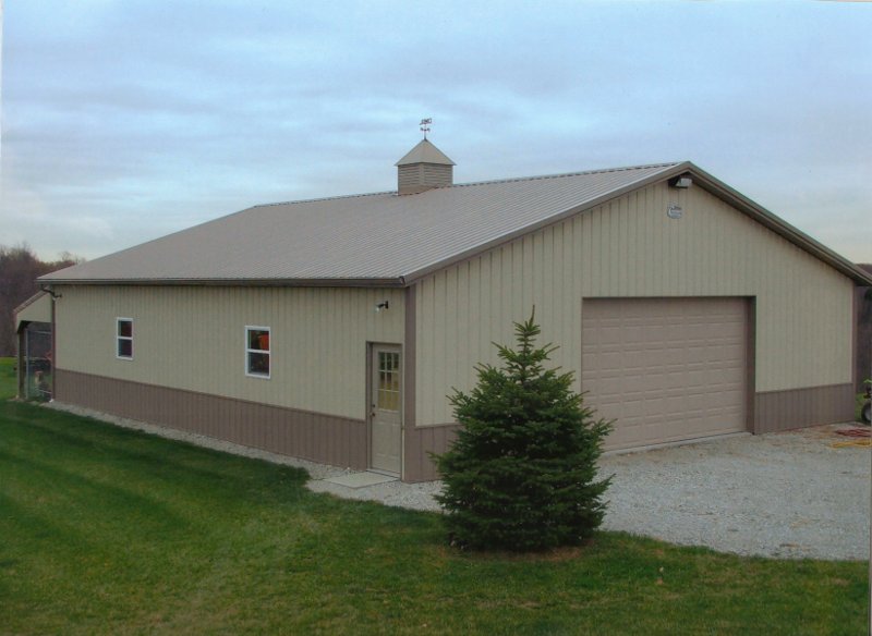 Dog Kennel Under Overhang