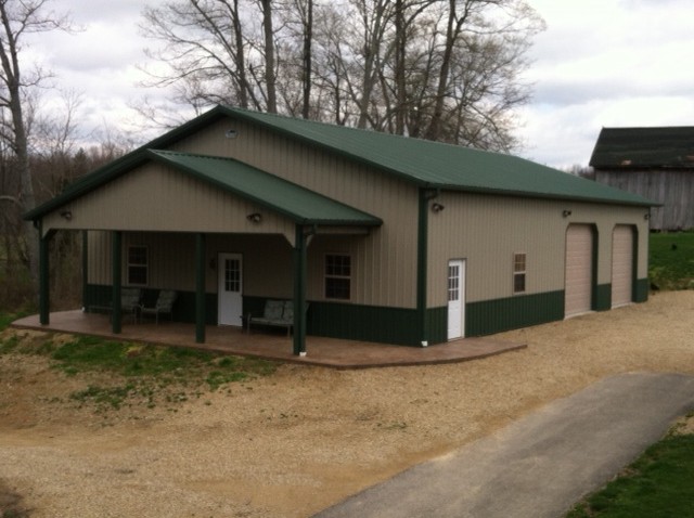 40'x60' with a 30'x10' porch