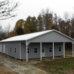 40' x 80' with a 10' x 40' extension